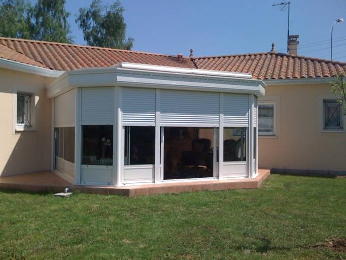 véranda blanche