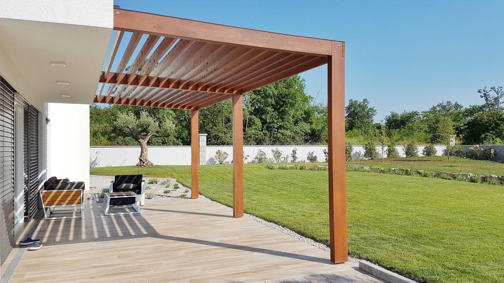 pergola bois